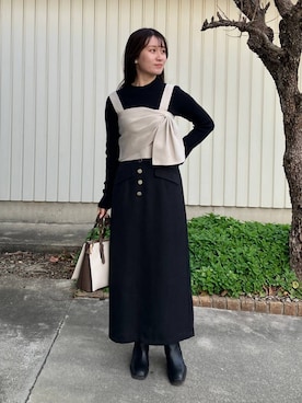 MiOさん（レディース・155cm）の冬コーディネート