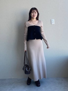 MiOさん（レディース・155cm）の冬コーディネート