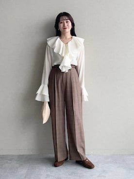 MiOさん（レディース・155cm）の秋コーディネート