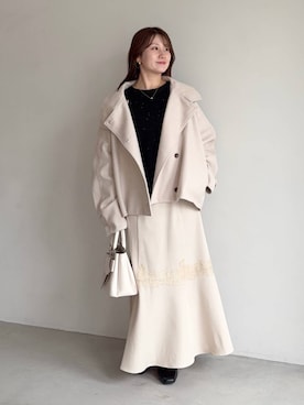 「mysty woman（ミスティウーマン）のアイテム（シューズ）」を使った、MiOさん（レディース・155cm）の秋コーディネート