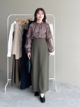 MiOさん（レディース・155cm）の秋コーディネート