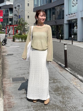 MiOさん(レディース・155cm)の夏コーディネート