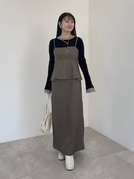 アソートペプラムキャミワンピース 148898を使った人気