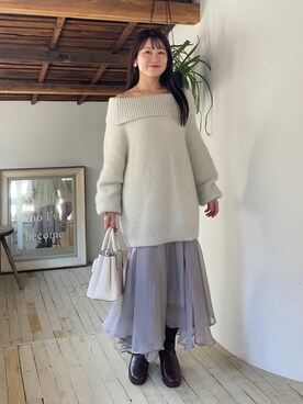 MiOさん（レディース・155cm）の冬コーディネート