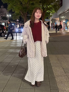 MiOさん（レディース・155cm）の冬コーディネート