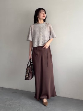 MiOさん（レディース・155cm）の春コーディネート