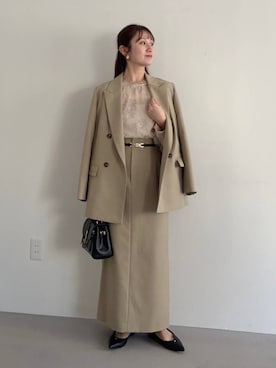 MiOさん（レディース・155cm）の冬コーディネート