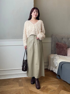 MiOさん（レディース・155cm）の冬コーディネート