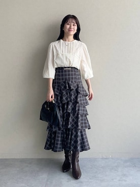 MiOさん（レディース・155cm）の秋コーディネート