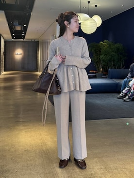 「LAKOLE（ラコレ）のアイテム」を使った、MiOさん（レディース・155cm）の春コーディネート