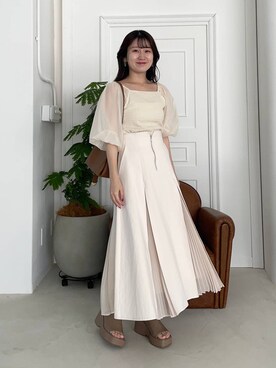 MiOさん（レディース・155cm）の夏コーディネート