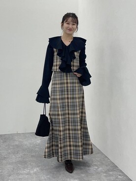 MiOさん（レディース・155cm）の秋コーディネート