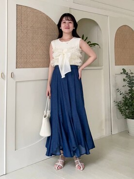 MiOさん（レディース・155cm）の夏コーディネート