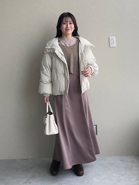 MiOさん（レディース・155cm）の冬コーディネート