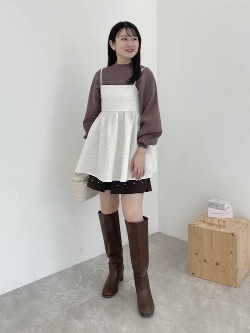 sheller パール付きショートパンツ セール】パール付きショートパンツ 988047（その他パンツ）｜mysty