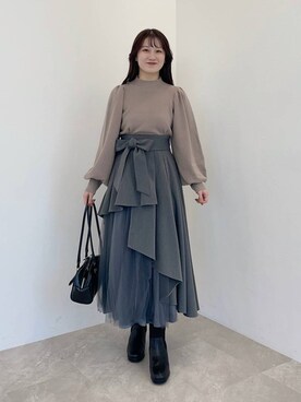 MiOさん（レディース・155cm）の冬コーディネート