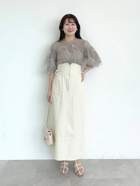 MiOさん（レディース・155cm）の夏コーディネート