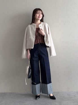 MiOさん（レディース・155cm）の冬コーディネート