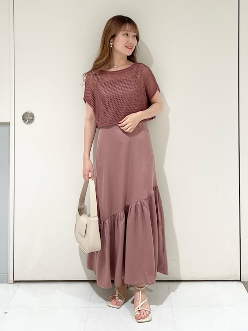 Mysty Woman 博多アミュエスト店mioさんのワンピースを使ったコーディネート Zozotown