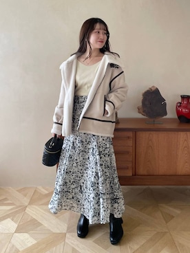 MiOさん（レディース・155cm）の冬コーディネート