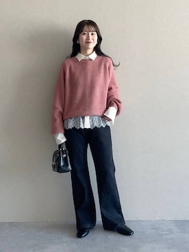 MiOさん（レディース・155cm）の冬コーディネート