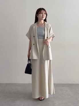 MiOさん（レディース・155cm）の夏コーディネート