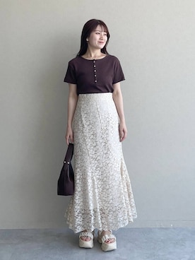 MiOさん（レディース・155cm）の夏コーディネート