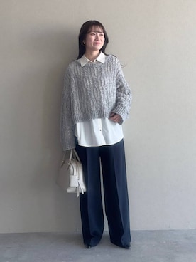 MiOさん（レディース・155cm）の冬コーディネート