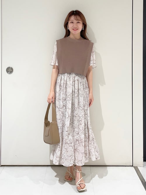 Mysty Woman 博多アミュエスト店mioさんのワンピースを使ったコーディネート Zozotown