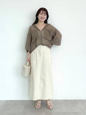 MiOさん（レディース・155cm）の夏コーディネート