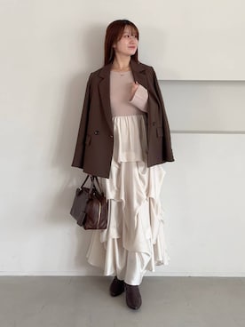 MiOさん（レディース・155cm）の秋コーディネート