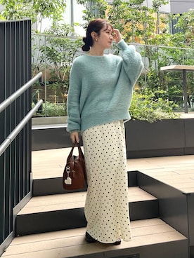 「mysty woman（ミスティウーマン）のアイテム」を使った、MiOさん（レディース・155cm）の秋コーディネート