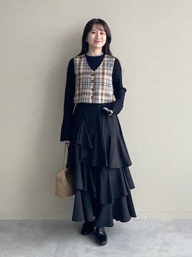 MiOさん（レディース・155cm）の秋コーディネート