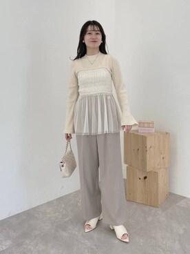 MiOさん（レディース・155cm）の冬コーディネート