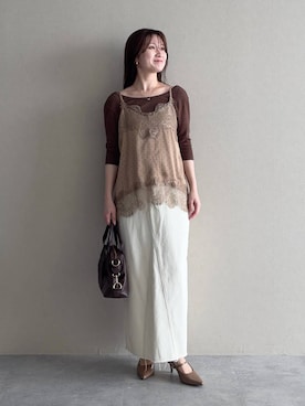 MiOさん(レディース・155cm)の春コーディネート