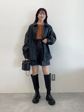 MiOさん（レディース・155cm）の秋コーディネート