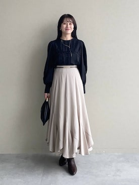 MiOさん（レディース・155cm）の秋コーディネート