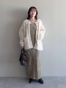 MiOさん（レディース・155cm）の冬コーディネート