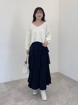 MiOさん（レディース・155cm）の冬コーディネート