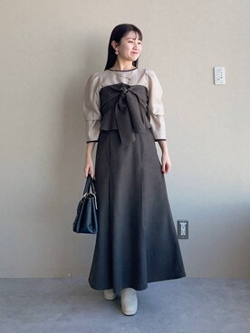 MiOさん（レディース・155cm）の冬コーディネート