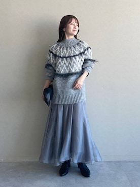 MiOさん(レディース・155cm)の冬コーディネート