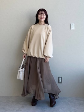 MiOさん(レディース・155cm)の冬コーディネート