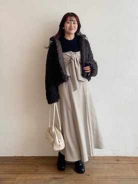 MiOさん（レディース・155cm）の秋コーディネート