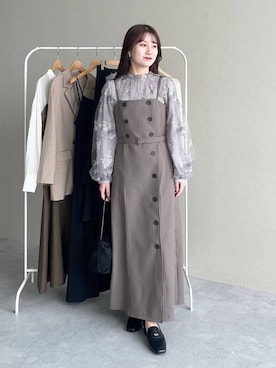 MiOさん（レディース・155cm）の秋コーディネート