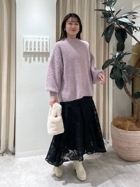 MiOさん（レディース・155cm）の冬コーディネート