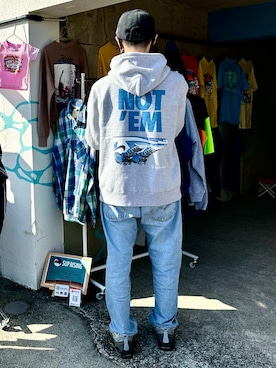 「forget-me-nots（フォーゲットミーノッツ）のアイテム」を使った、s0325さん（メンズ・170cm）の春コーディネート