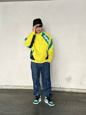 「Supreme （シュプリーム）のアイテム」を使った、s0325さん（メンズ・170cm）の秋コーディネート