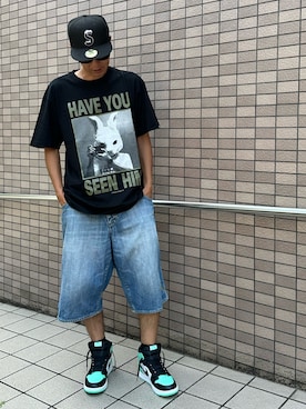 「FR2（エフアールツー）のアイテム」を使った、s0325さん（メンズ・170cm）の夏コーディネート