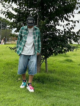 「FIVE BROTHER（ファイブブラザー）のアイテム」を使った、s0325さん（メンズ・170cm）の秋コーディネート