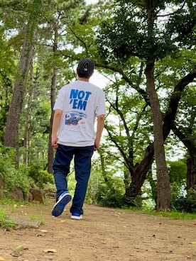 「Dickies（ディッキーズ）のアイテム（パンツ）」を使った、s0325さん（メンズ・170cm）の夏コーディネート